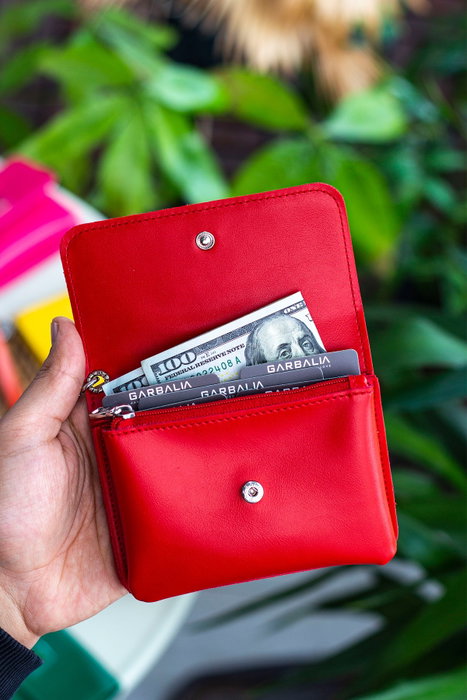 Zoozie Bags Cartera para Mujer en Rojo